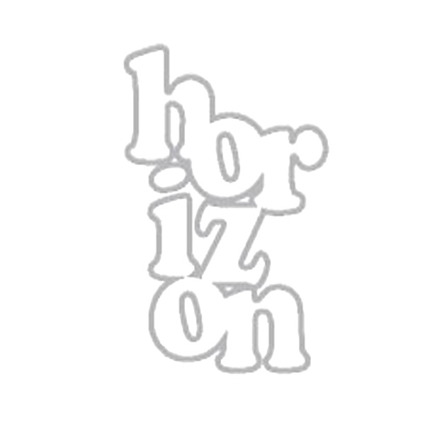 Sticker Hrizon HORIZON ステッカー HORIZON the Stickers Die Cut Sticker (Black Orange White ...