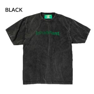 inhabitant Tシャツ　inhabitant Logo T-Shirt （WT：ホワイト　B...