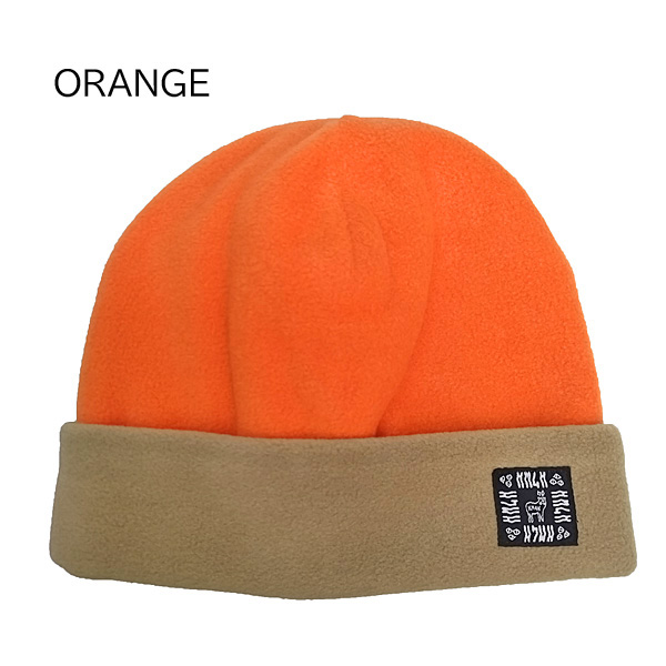 KM4K ビーニー　KM4K FLEECE CAP3 （PINK　ORANGE　BLUE） フリース...