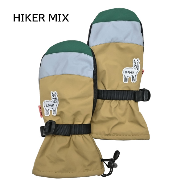 KM4K 22-23 スノーグローブ ミトン メンズ レディース カモシカ KM4K G.M.C 3 GLOVE （HIKER MIX　NIGHT HIKER）｜theitaya｜02