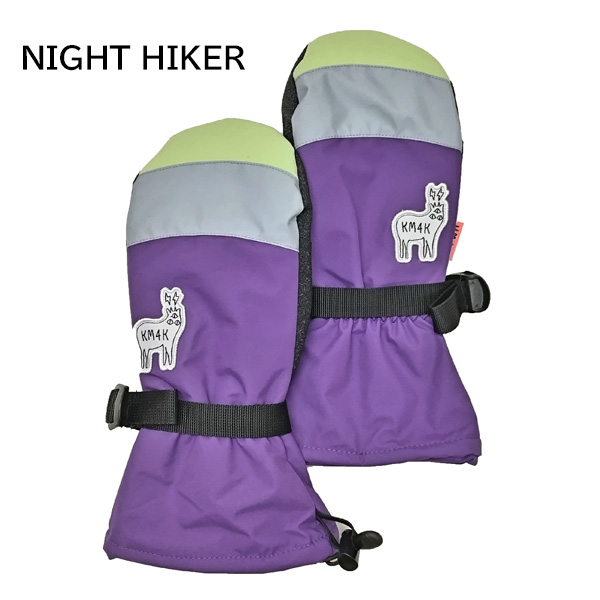 KM4K 22-23 スノーグローブ ミトン メンズ レディース カモシカ KM4K G.M.C 3 GLOVE （HIKER MIX　NIGHT HIKER）