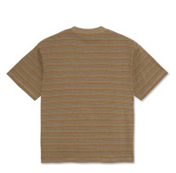 Tシャツ 半袖 ポーラー Polar Skate Co. | polar skateboard STRIPE SURF TEE （CAMEL）