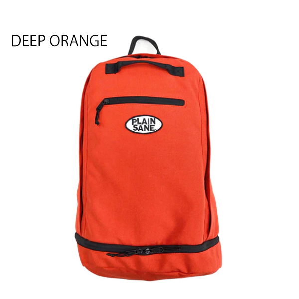 PLAINSANE PS BACK PACK 10L（BLACK　FOREST GREEN　DEEP ORANGE)  スノーボード バックパック リュック プレインセイン PLAIN SANE_3