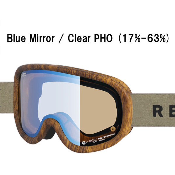 完売 25-26 ゴーグル リボルト スノーボード SUPER LIGHT FRAME Matte