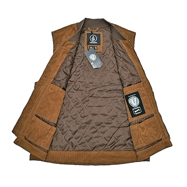 【新品未使用】VOLCOM 中綿ベスト タグ付き v-provost-1.jpg