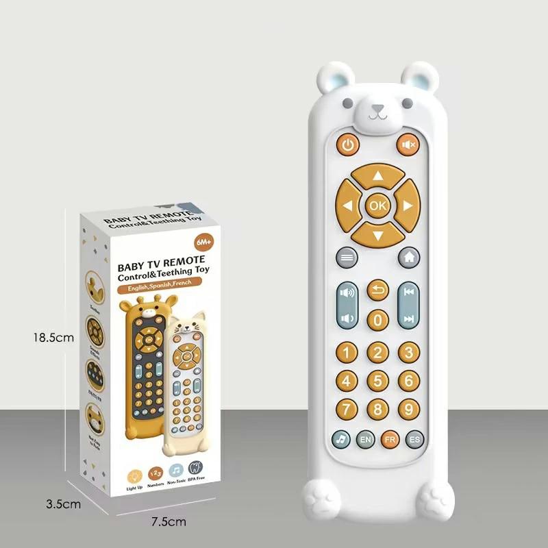 【新登場！】赤ちゃん 知脳リモコン おもちゃ 赤ちゃん携帯 玩具 0歳 知育玩具 多国語 1歳 6ヶ月 9ヶ月 赤ちゃん おもちゃ 出産祝い 男の子 女の子 面白い | ブランド登録なし | 02