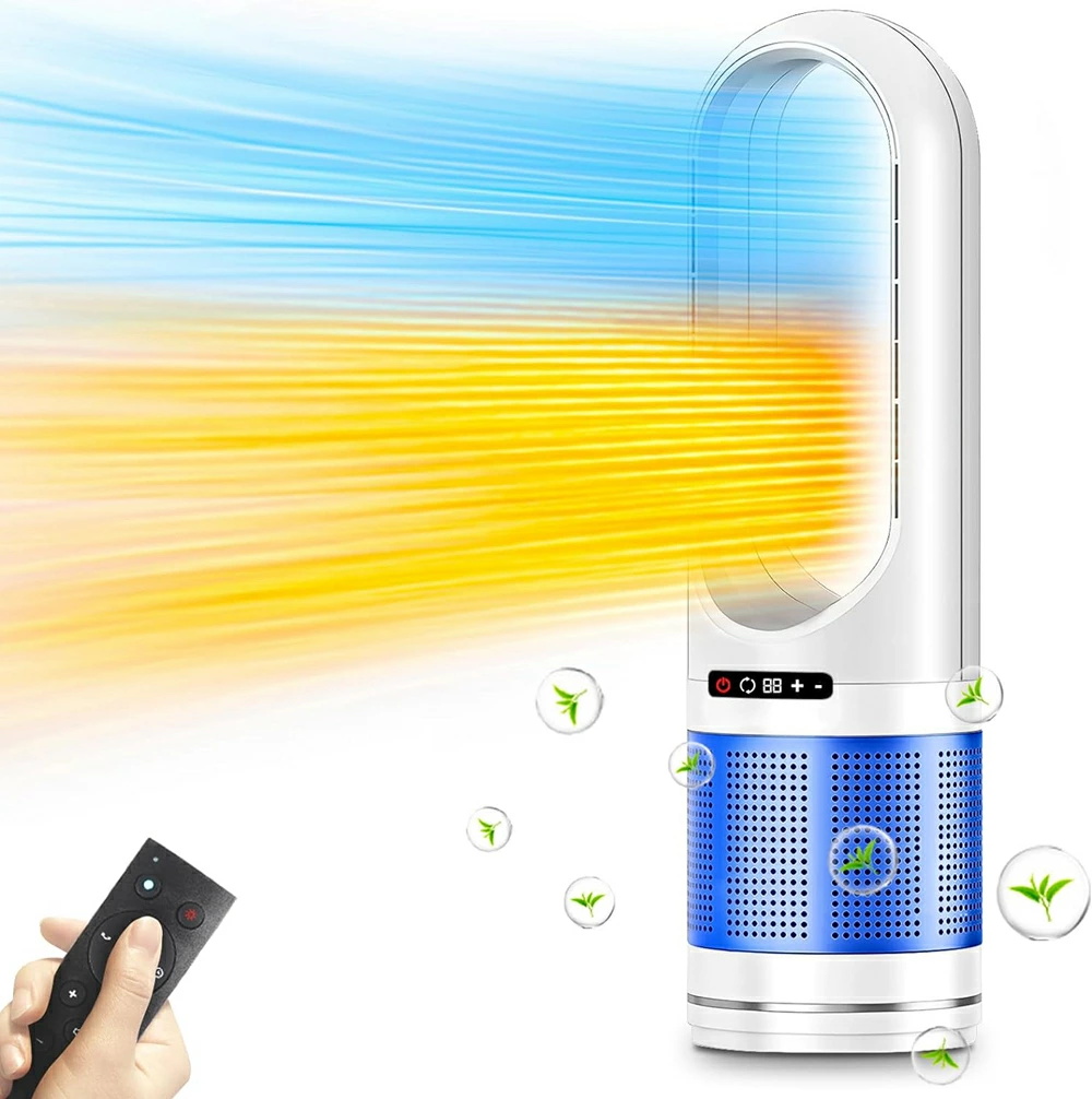 扇風機 2025 新登場 セラミックヒーター 暖房器具 ファンヒーター 電気ヒーター 空気浄化・冷暖兼用 セラミックファンヒーター 電気ファンヒーター 暖房 | ブランド登録なし | 02