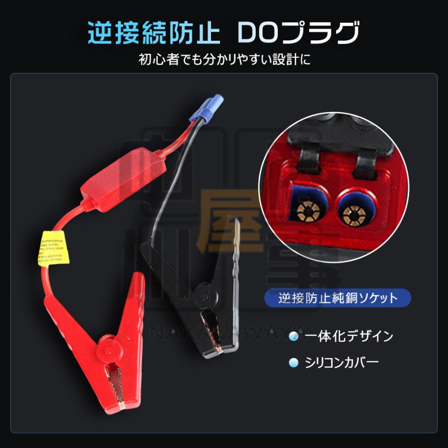 ジャンプスターター 緊急始動 12V ポータブル電源 車用品 39800mAh 大