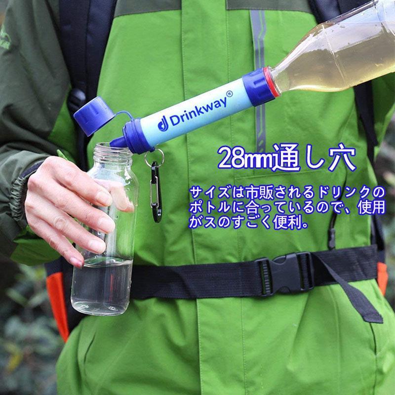 携帯浄水器 濾過器 浄水器 Drinkway 災害用浄水器 アウトドア