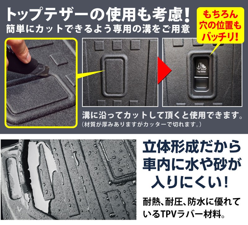 サムライプロデュース マツダ CX-5 KF系 ラゲッジマット セカンド