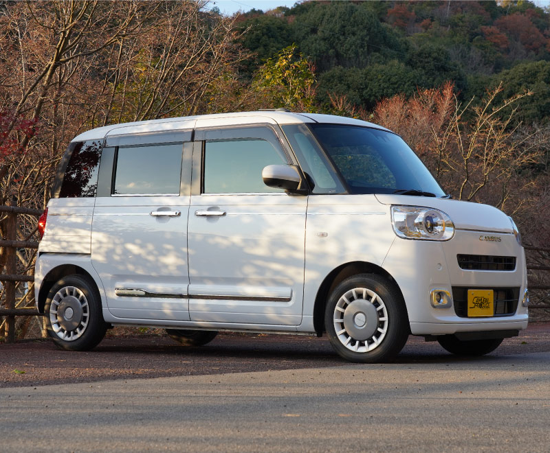 ダイハツ 新型 ムーヴキャンバス LA850S LA860S ウィンドウトリムガーニッシュ 4P 鏡面仕上げ ステンレス製 カスタム パーツ  :ab110-07-k:カーパーツのサムライプロデュース 通販 