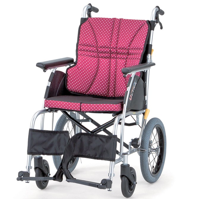 一押し車いす│NA-U1(ウルトラ) 車椅子(車いす) 日進医療器製 セラピーならメーカー正規保証付き/条件付き送料無料