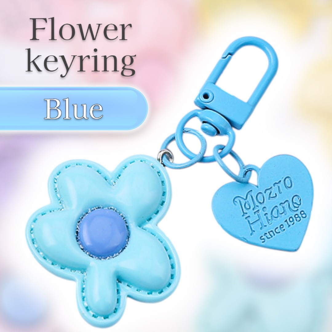 バッグチャーム キーホルダー フラワー 花 レディース バックチャーム