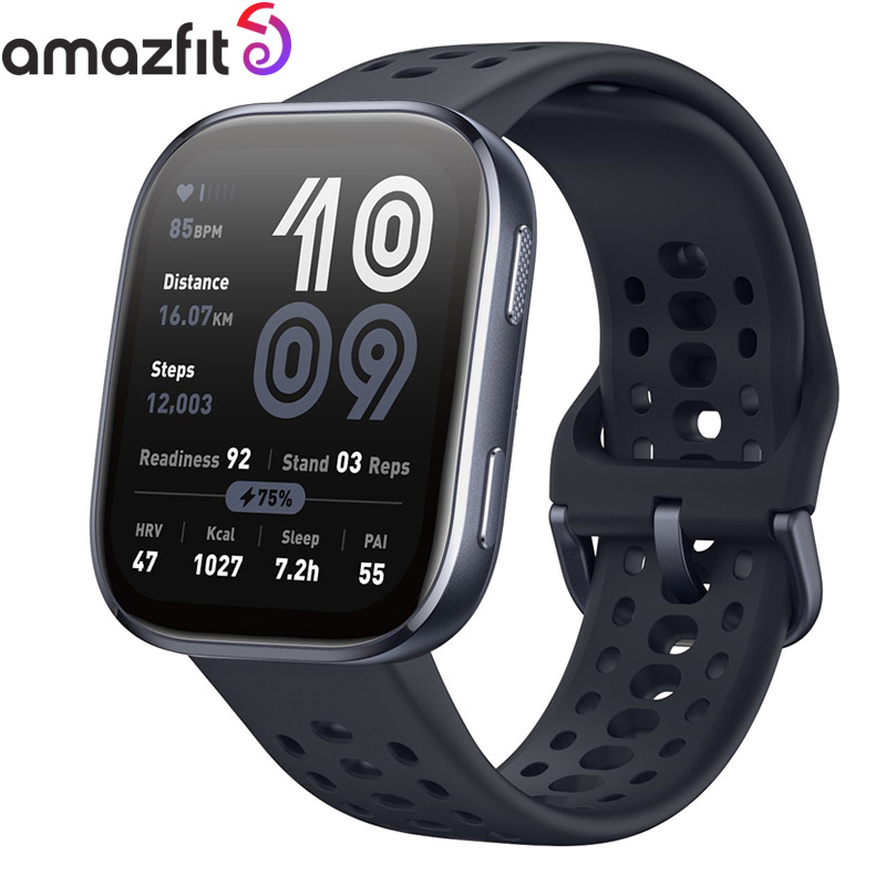 Amazfit アマズフィット ビップ6 ブラック Bip 6 SP170074-C01 メンズ