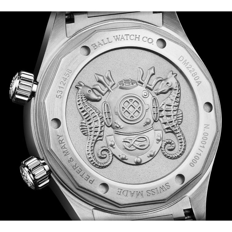 無金利ローン可 3年間無料点検付 ボールウォッチ BALL Watch エンジニアマスター ダイバー クロノメーター DM2280A-S1CJ-BK メンズ 高級 腕時計｜thewatchshopwebstore｜07