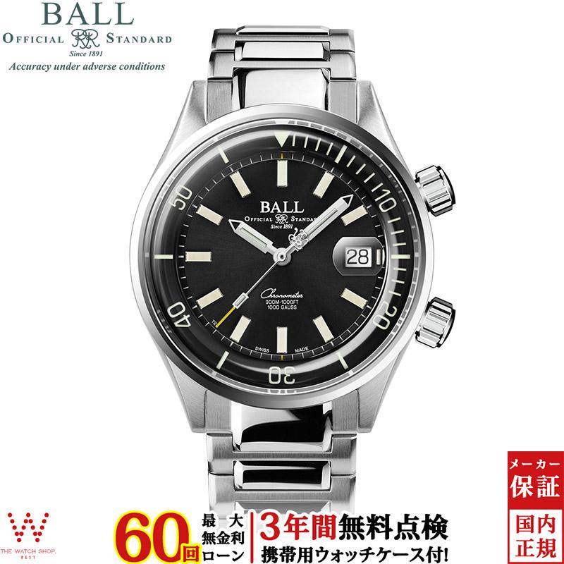 無金利ローン可 3年間無料点検付 ボールウォッチ BALL Watch エンジニアマスター ダイバー クロノメーター DM2280A-S1CJ-BK メンズ 高級 腕時計｜thewatchshopwebstore