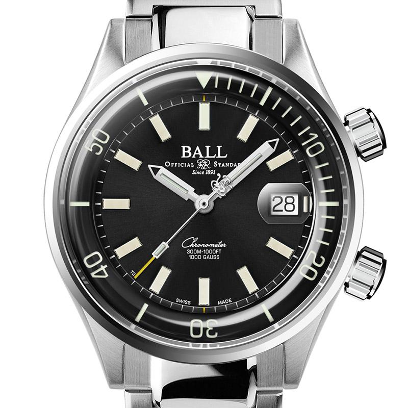 無金利ローン可 3年間無料点検付 ボールウォッチ BALL Watch エンジニアマスター ダイバー クロノメーター DM2280A-S1CJ-BK メンズ 高級 腕時計｜thewatchshopwebstore｜03