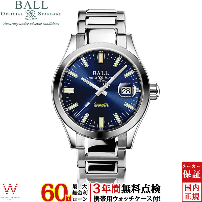 無金利ローン可 3年間無料点検付 ボールウォッチ BALL Watch エンジニアM マーベライト 904L NM9032C-S1CJ-BE メンズ 高級 腕時計 ブランド 時計