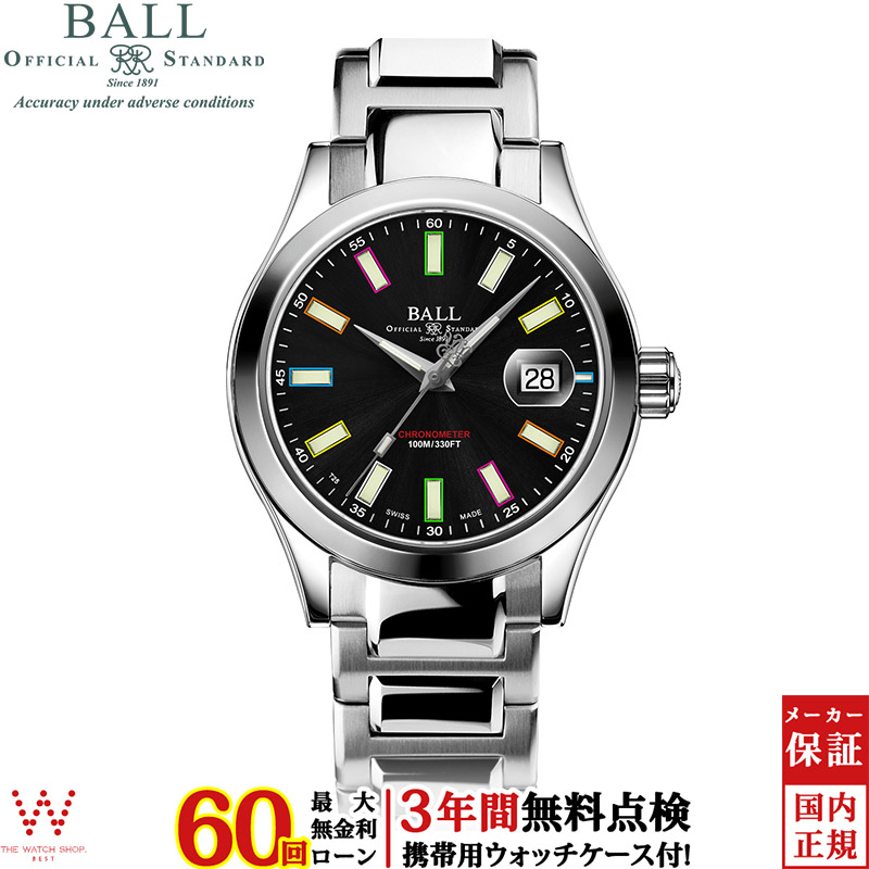 無金利ローン可 3年間無料点検付 ボールウォッチ BALL Watch エンジニア マーベライト クロノメーター NM9026C-S33CJ-BK メンズ 高級 腕時計 ブランド