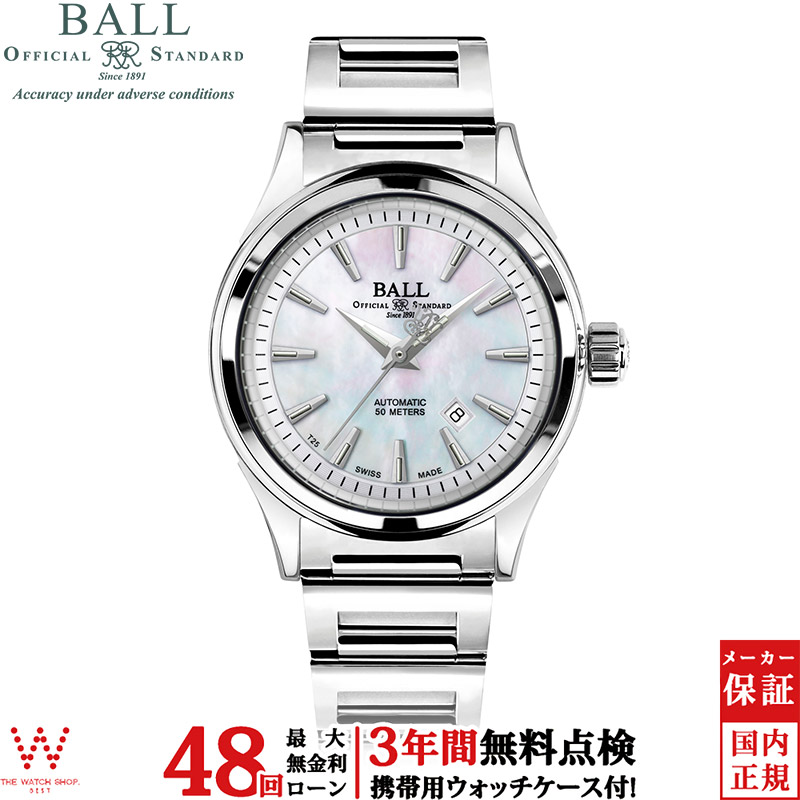 無金利ローン可 3年間無料点検付 ボールウォッチ BALL Watch ストークマン ヴィクトリー 31 NL2098C-S6J-WH レディース 高級 腕時計 自動巻｜thewatchshopwebstore