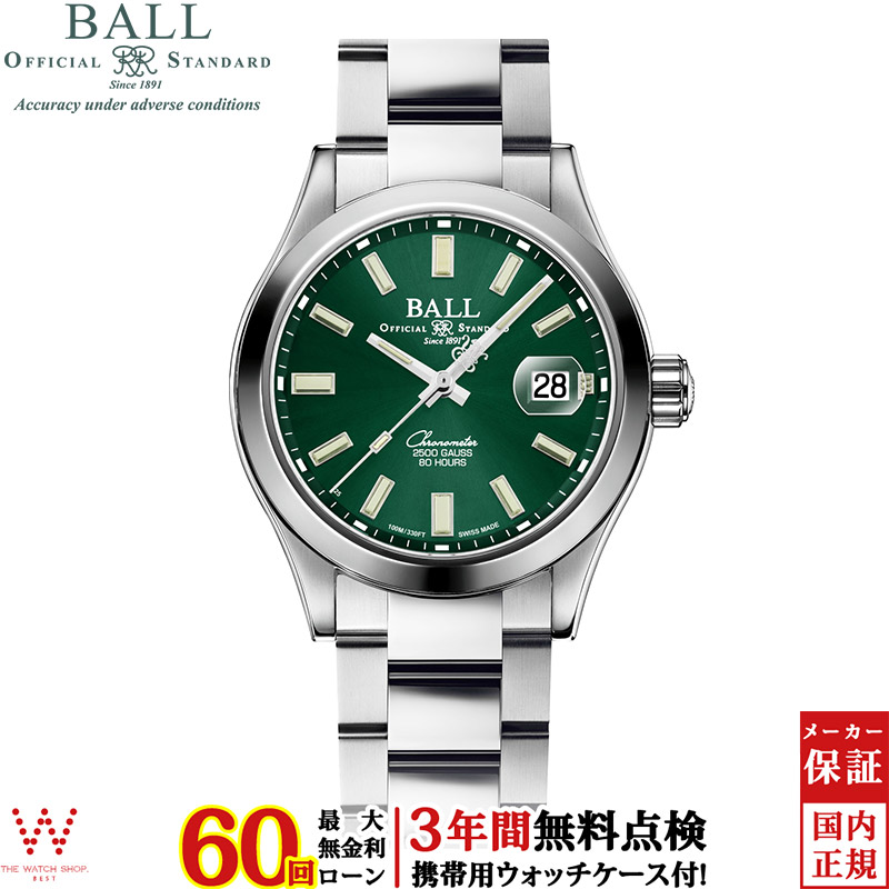 ̵ 3ǯ̵ ܡ륦å BALL WATCH 󥸥˥ M ɥ Engineer M Endurance NM9032C-S3CJ-GR   ӻ ư