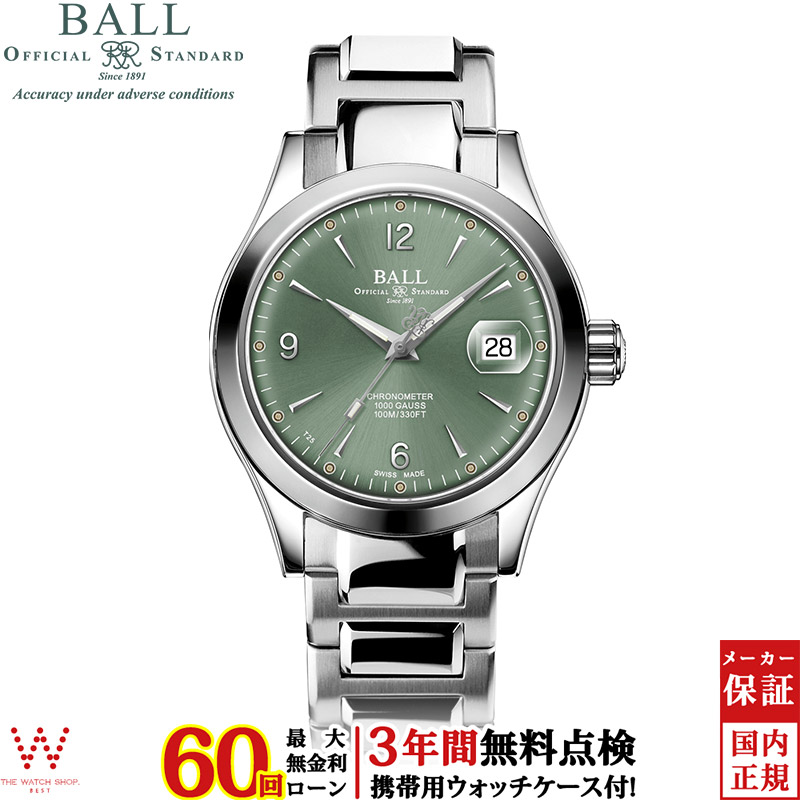 無金利ローン可 3年間無料点検付 ボールウォッチ BALL WATCH エンジニア III オハイオ クロノメーター OHIO CHRONOMETER NM9026C-S5CJ-GR メンズ 腕時計 自動巻