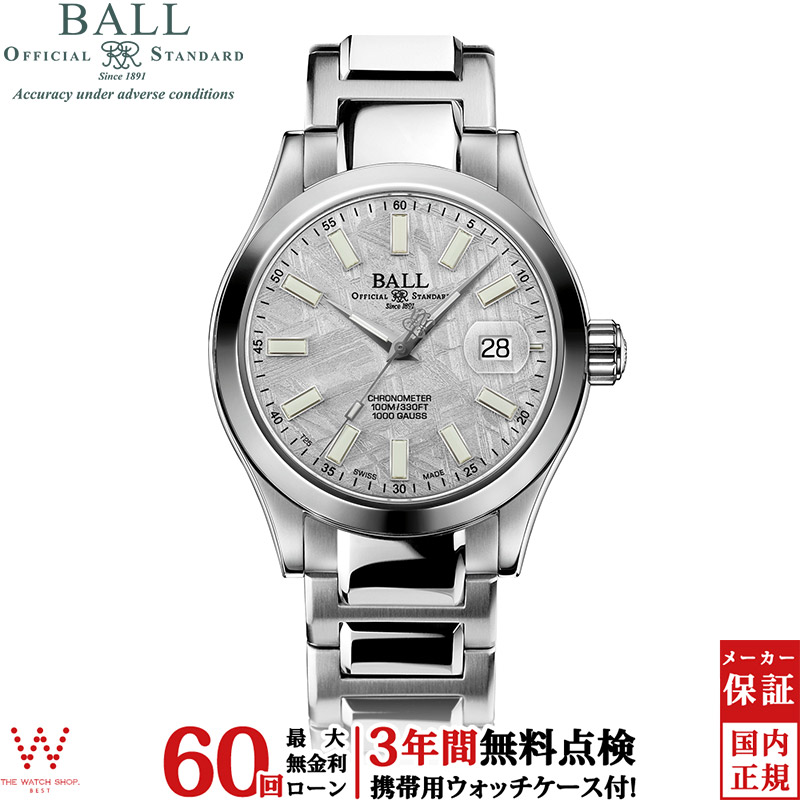 ̵ 3ǯ̵ ܡ륦å BALL WATCH Engineer III Marvelight Chronometer 40 Meteorite NM9026C-S46CJ-MSL  