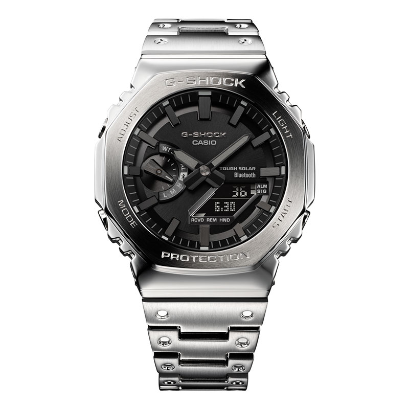 無金利ローン可 カシオ CASIO ジーショック G-SHOCK Gショック カシオーク FULL METAL GM-B2100D-1AJF メンズ  腕時計 時計 ソーラー フルメタル アナデジ