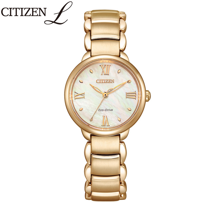 CITIZEN L 無金利ローン可 シチズン エル エコドライブ ラウンド 