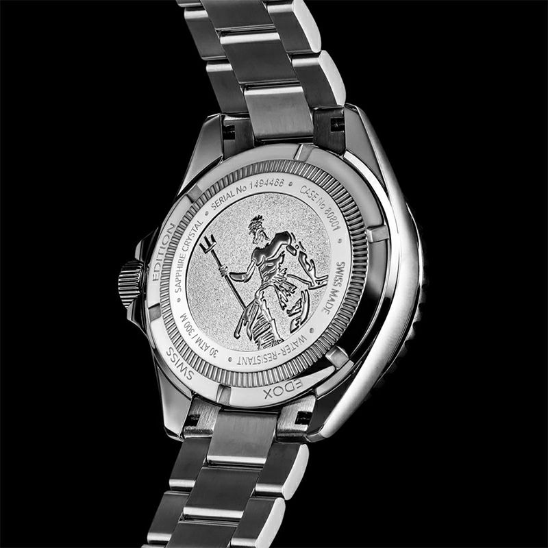 無金利ローン可 3年間無料点検付 エドックス EDOX ネプチュニアン NEPTUNIAN GRANDE RESERVE DATE AUTOMATIC 80801-3NM-NIN メンズ 腕時計 ダイバーズ | EDOX | 04