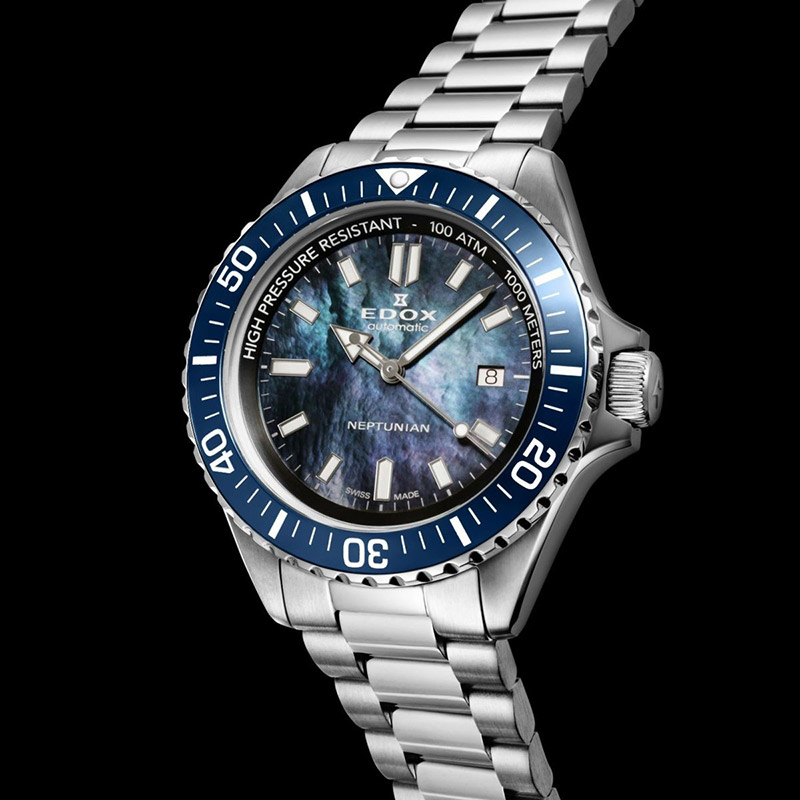 EDOX（エドックス） 無金利ローン可 3年間無料点検付 ネプチュニアン