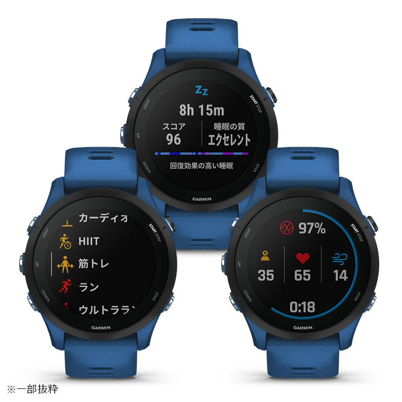 世界の ガーミン GARMIN Forerunner 255 ランニングウォッチ Tidal