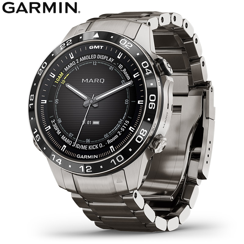 保護フィルム付 無金利ローン可 ガーミン GARMIN マーク アビエイター 第2世代 MARQ Aviator Gen 2 010-02648-A2  メンズ スマートウォッチ suica 航空 地図