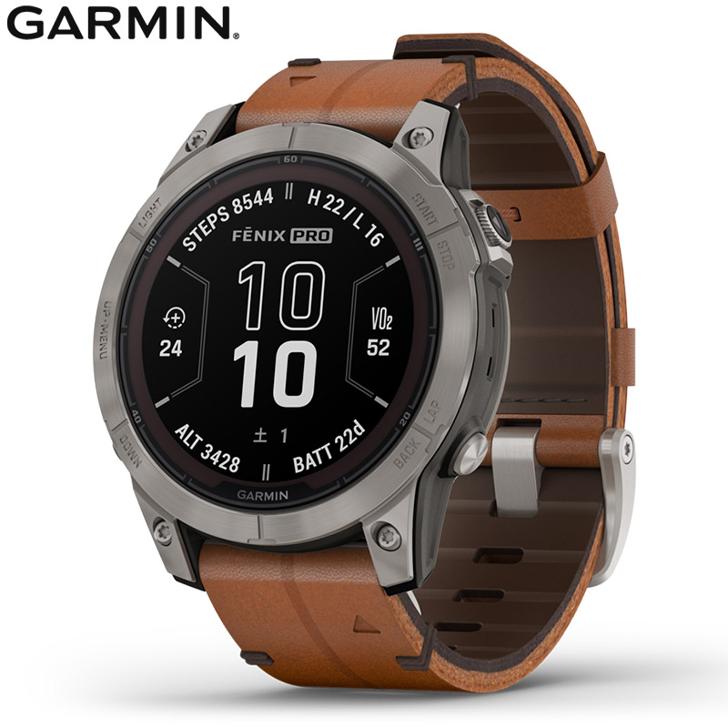 保護フィルム付 無金利ローン可 ガーミン GARMIN フェニックス 7 プロ デュアルパワー fenix 7 Pro Dual Power 010-02777-82 スマートウォッチ｜thewatchshopwebstore｜02