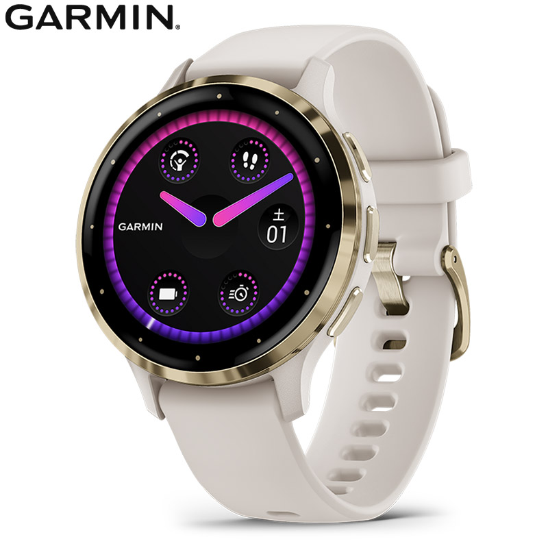 無金利ローン可 ガーミン GARMIN ヴェニュー3S Venu 3S Ivory Cream Gold 010-02785-44 メンズ レディース  スマートウォッチ suica 音楽 通話機能 : garmin-366 : THE WATCH SHOP.web store - 通販 -  Yahoo!ショッピング