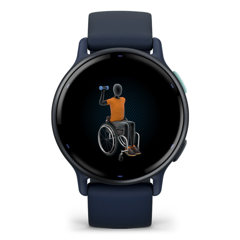 無金利ローン可 ガーミン GARMIN ヴィヴォアクティブ5 ブルーメット vivoactive 5 Blue Blue Met  010-02862-42 メンズ レディース スマートウォッチ suica