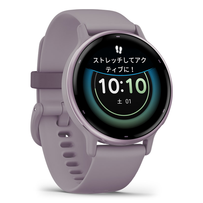 無金利ローン可 ガーミン GARMIN ヴィヴォアクティブ5 オーキッドメット vivoactive 5 Orchid Met  010-02862-43 メンズ レディース スマートウォッチ suica