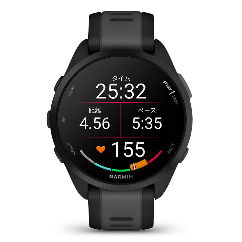 保護フィルム付 無金利ローン可 ガーミン GARMIN フォアランナー 165 Forerunner 165 BlackGray 010-02863-80 レディース スマートウォッチ 時計 ランニング｜thewatchshopwebstore｜08