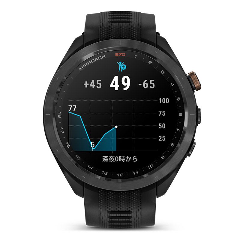 GARMIN（ガーミン） 無金利ローン可 アプローチ S70 ブラック ブロンズ