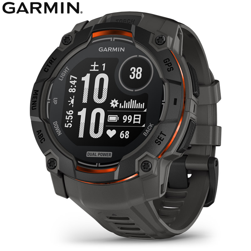 GARMIN（ガーミン） 無金利ローン可 インスティンクト3 デュアルパワー
