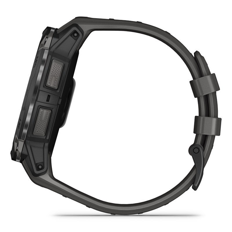 無金利ローン可 ガーミン GARMIN インスティンクト3 アモレッド 50mm Instinct 3 AMOLED 50mm Black Charcoal 010-03020-30 メンズ スマートウォッチ Suica_5
