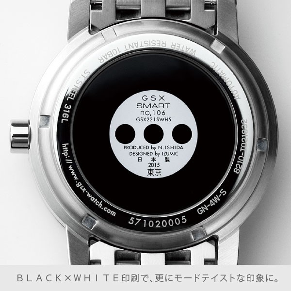 30％OFFSALE】 ジーエスエックス 腕時計 メンズ GSX GSX221SWH-5 SMART