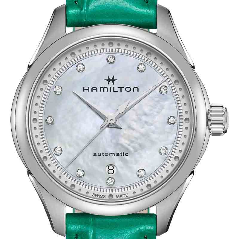 無金利ローン可 3年間無料点検付 ハミルトン HAMILTON ジャズマスター レディ オート レディース 腕時計 時計 自動巻き 正規品 H32275890の画像
