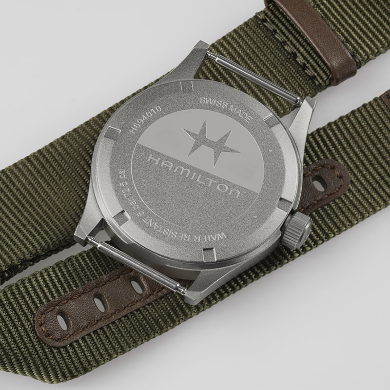 HAMILTON（ハミルトン） 無金利ローン可 カーキ フィールド クォーツ