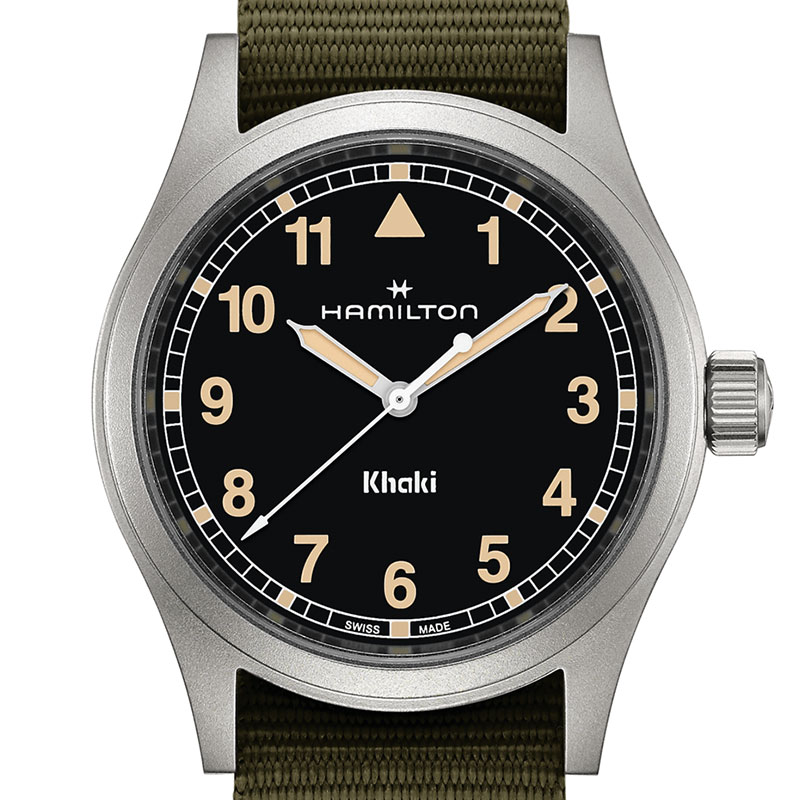 HAMILTON（ハミルトン） 無金利ローン可 カーキ フィールド クォーツ
