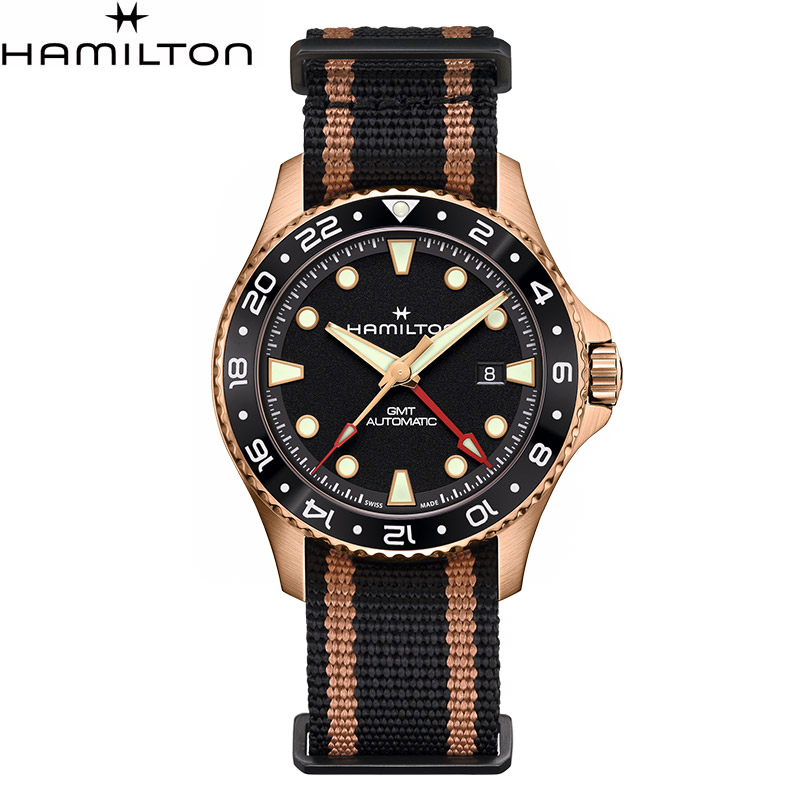 HAMILTON（ハミルトン） 無金利ローン可 カーキ ネイビー スキューバ