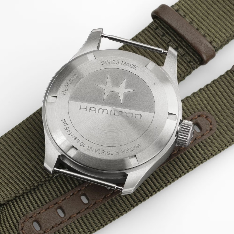 MONTINI 無金利ローン可 3年間無料点検付 ハミルトン HAMILTON カーキ