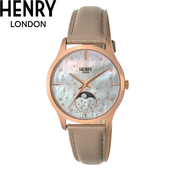 ヘンリーロンドン HENRY LONDON ムーンフェイズ MOONPHASE HL35-LM