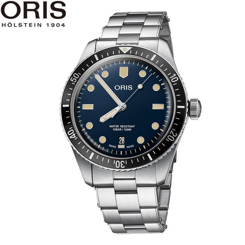 オリス　腕時計 楽天市場】スイス製ORIS オリス AQUIS アクイスデイト チェリー
