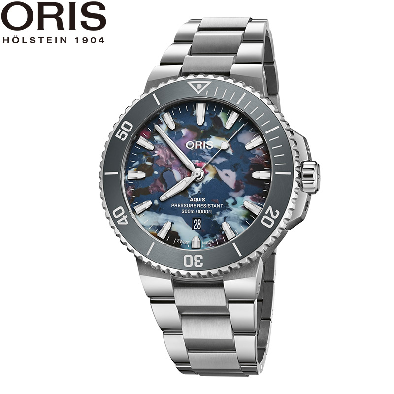 無金利ローン可 3年間無料点検付 オリス ORIS アクイスデイト